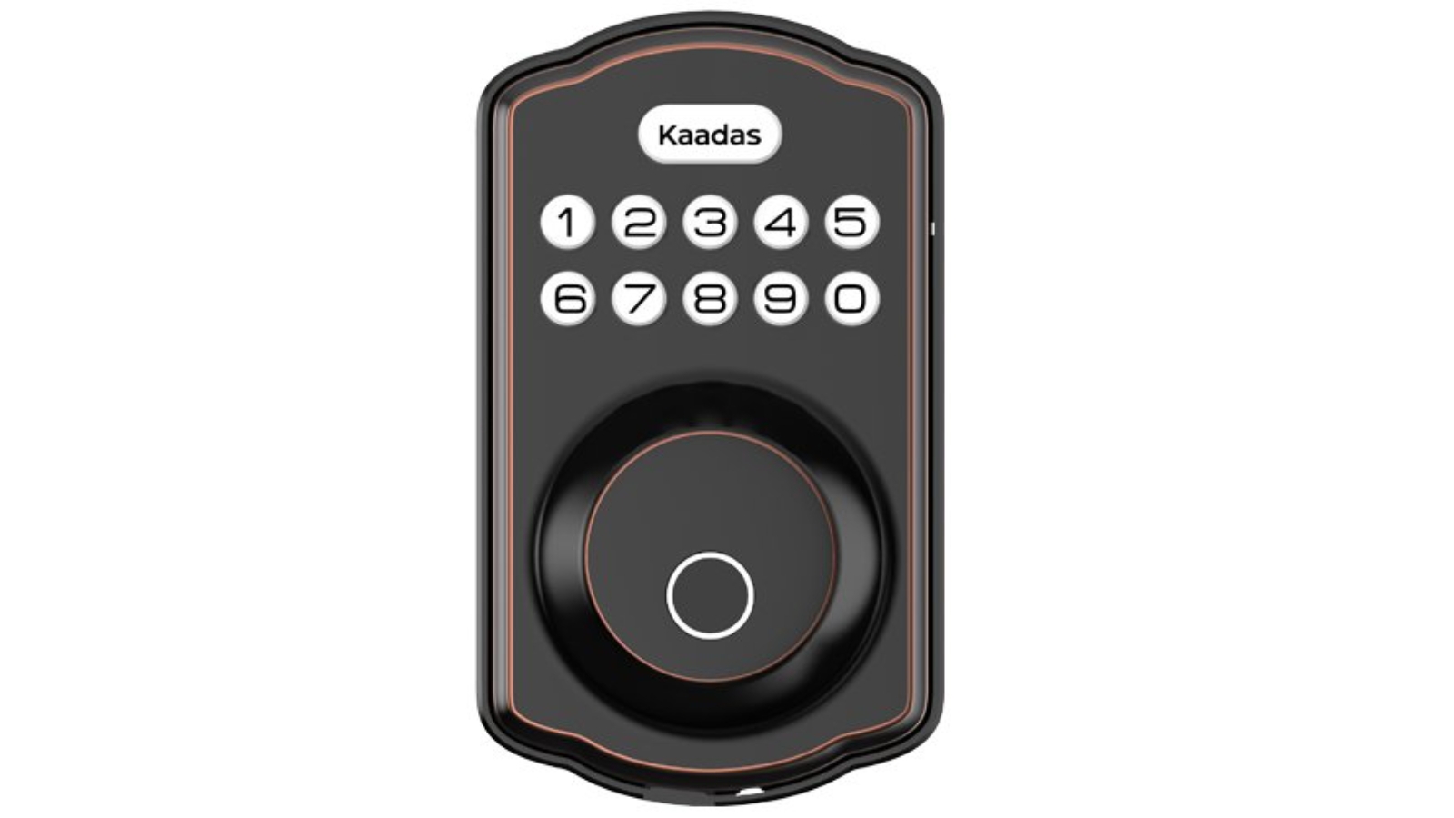Kaadas KS02 Deadbolt Lock Fingerprint Oil Rubbed - Bronze