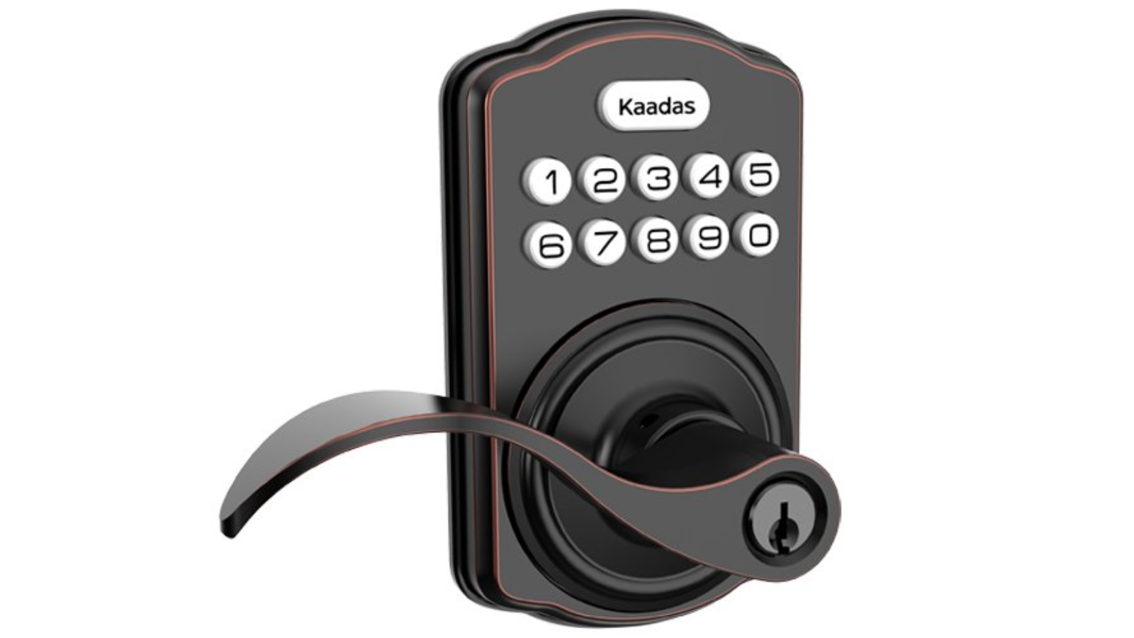 Kaadas KS04 Electronic Lever Lock Oil Rubbed - Bronze