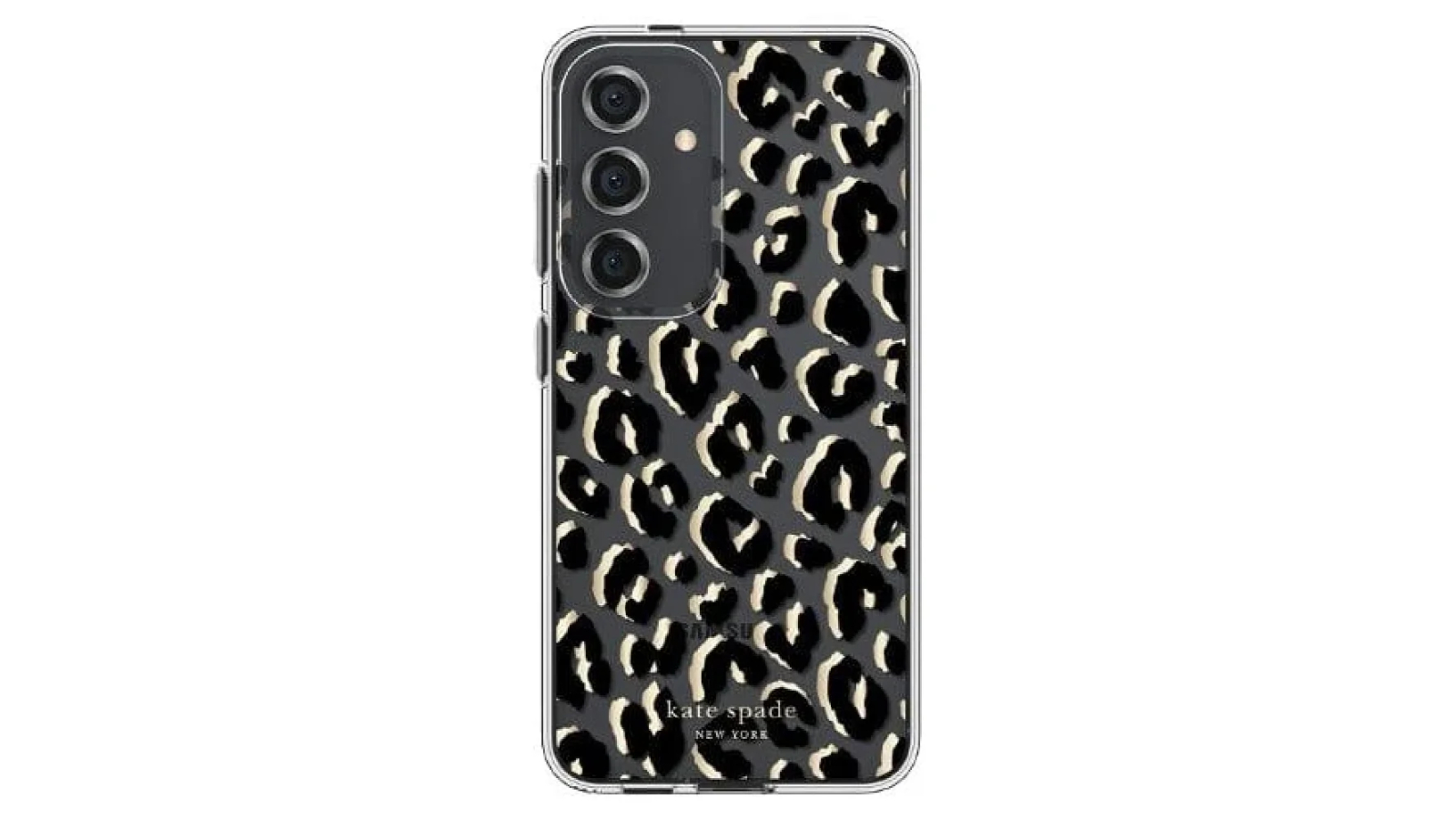 Kate Spade NY City Leopard Case for Samsung Galaxy S24 - Clear