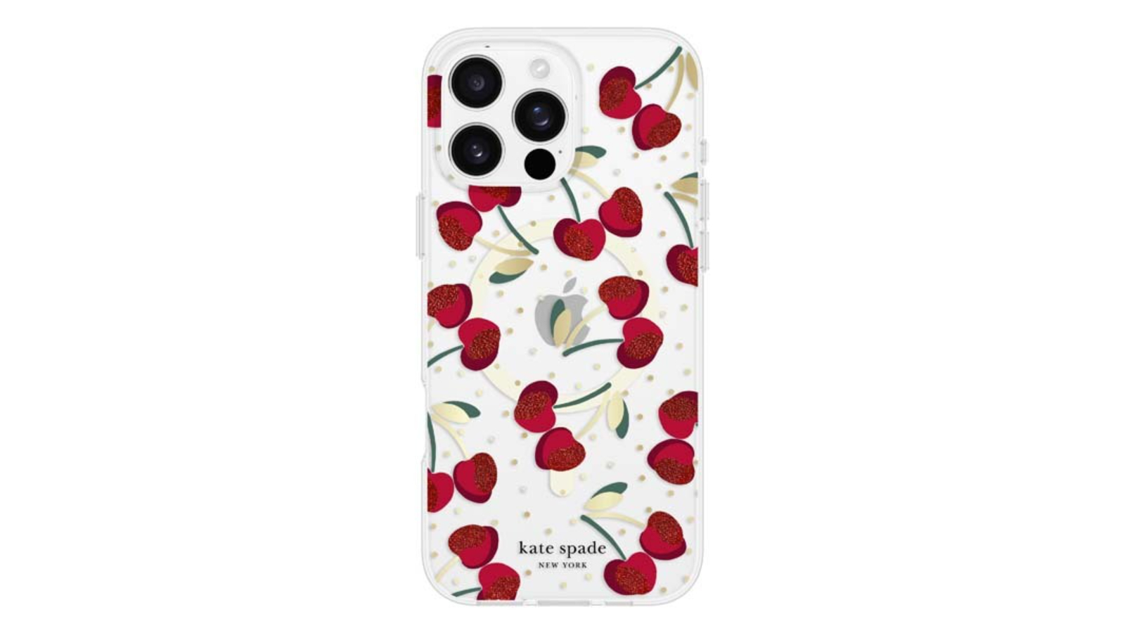 Kate Spade MagSafe Case for iPhone 16 Pro Max - Cherry Dot