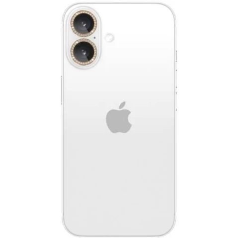 Kate Spade Aluminium Ring Lens Protector for iPhone 16/16 Plus - Gold