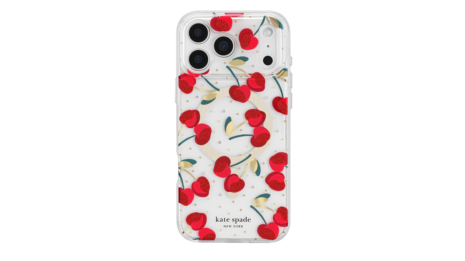 Kate Spade MagSafe Case for iPhone 17 Pro Max - Cherry Dot