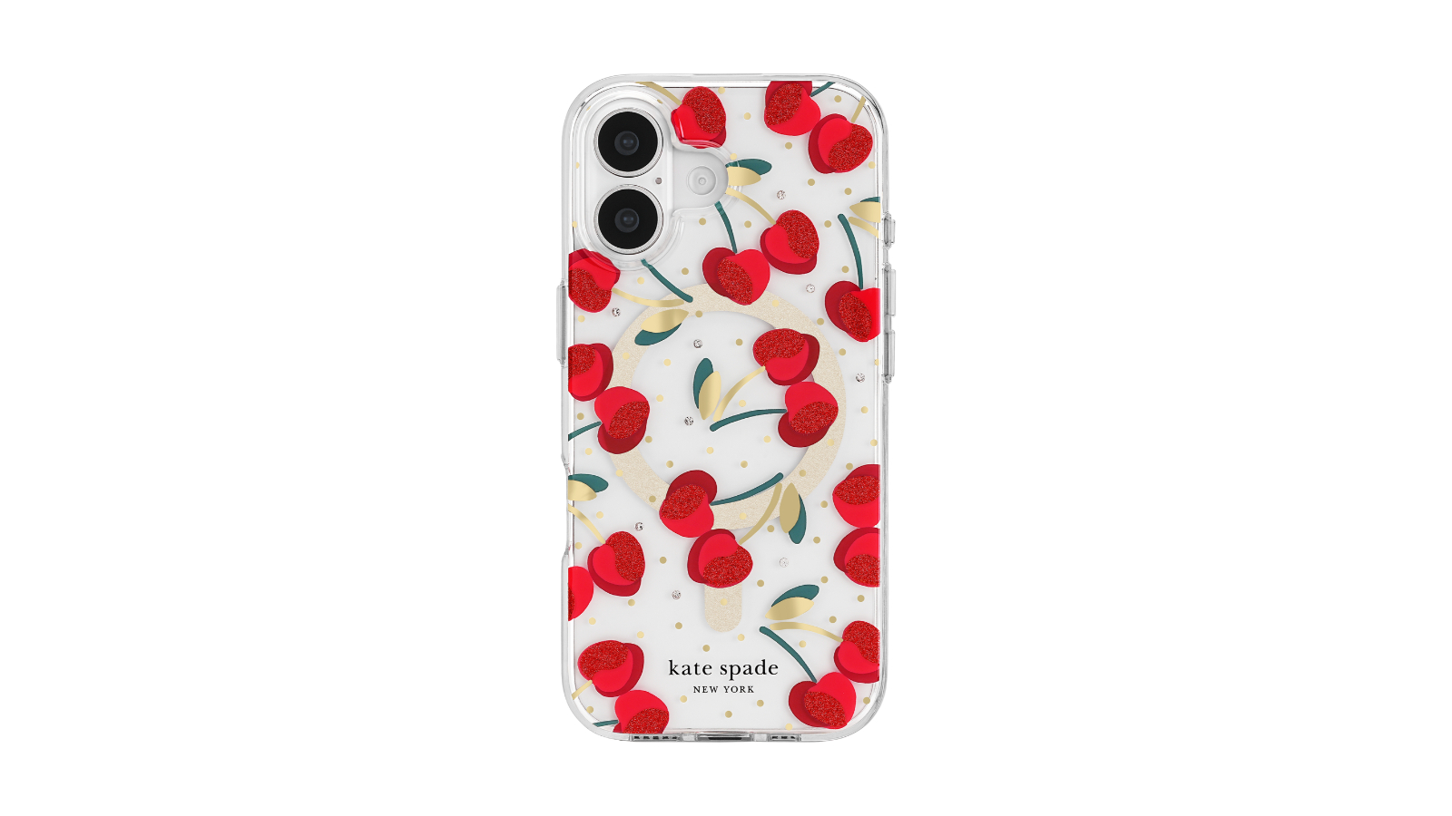 Kate Spade MagSafe Case for iPhone 17 - Cherry Dot