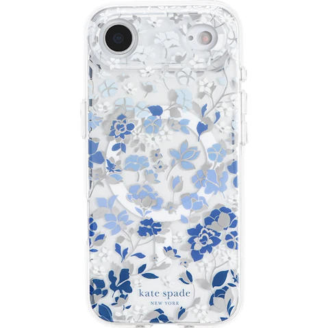 Kate Spade MagSafe Case for iPhone 17 Air - Flowerbed Blue