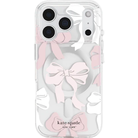 Kate Spade MagSafe Case for iPhone 17 Pro - Tied with a Bow