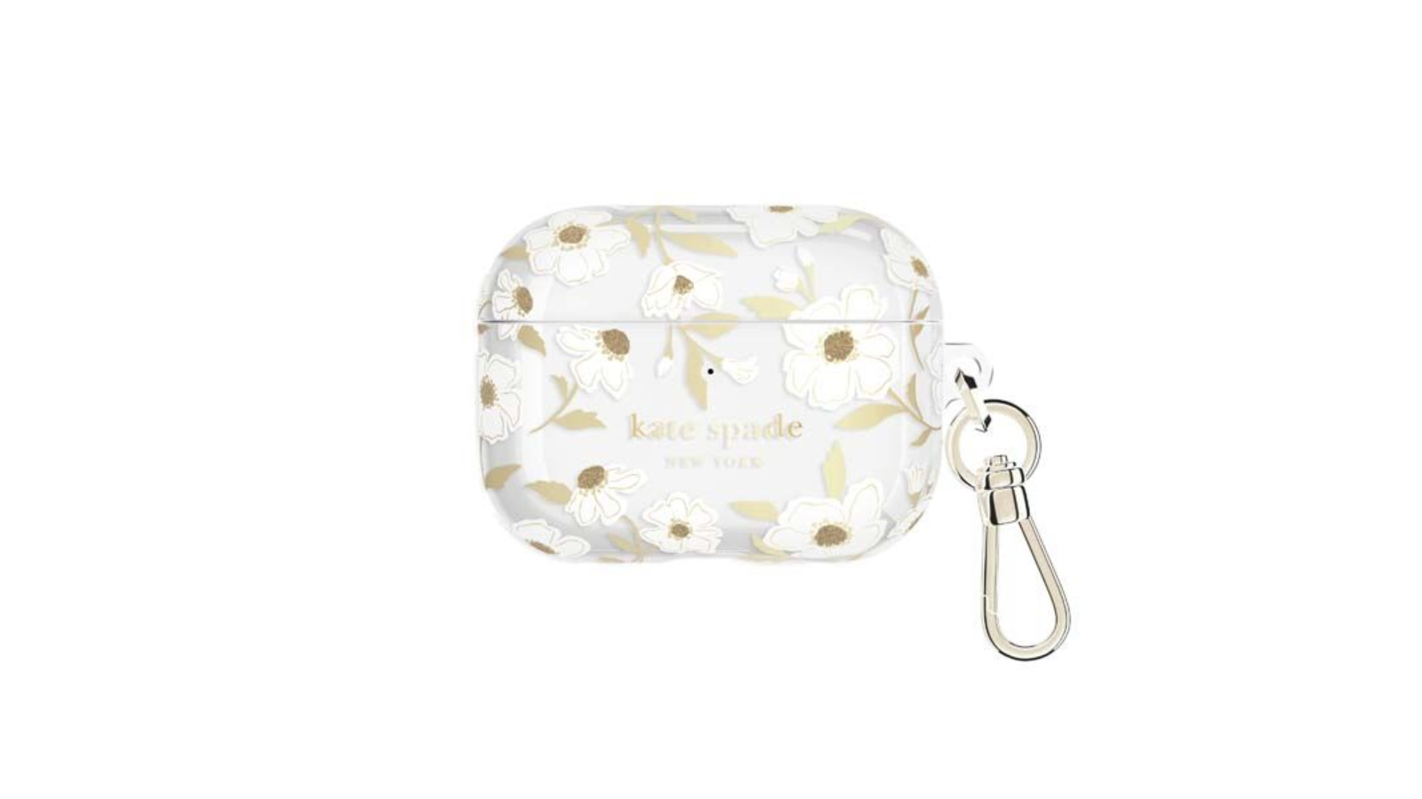 Kate Spade Sunshine Floral with Gold Clip Case for AirPod Pro 3 - Multi