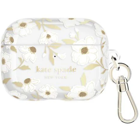 Kate Spade Sunshine Floral with Gold Clip Case for AirPod Pro 3 - Multi