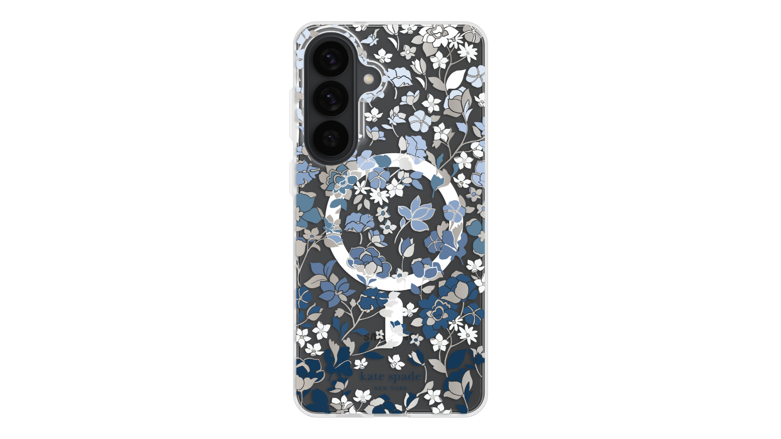 Kate Spade Case with Magnet for Galaxy S26 Plus - Flowerbed Blue