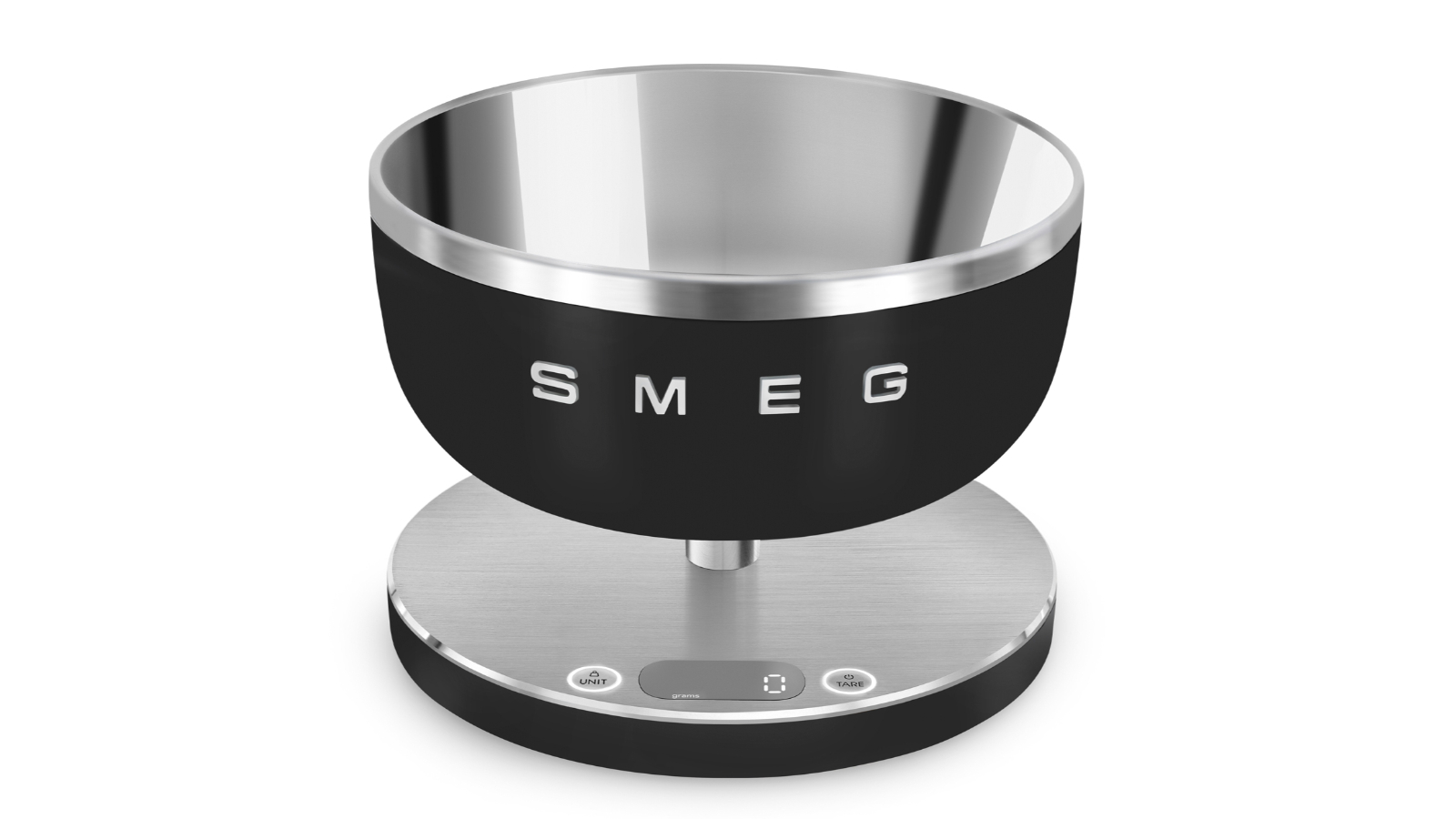 Smeg Collezione Kitchen Scale - Matte Black