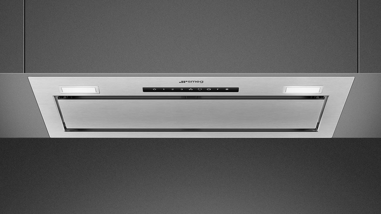 Smeg 60cm Integrated Rangehood Stainless Steel Harvey Norman