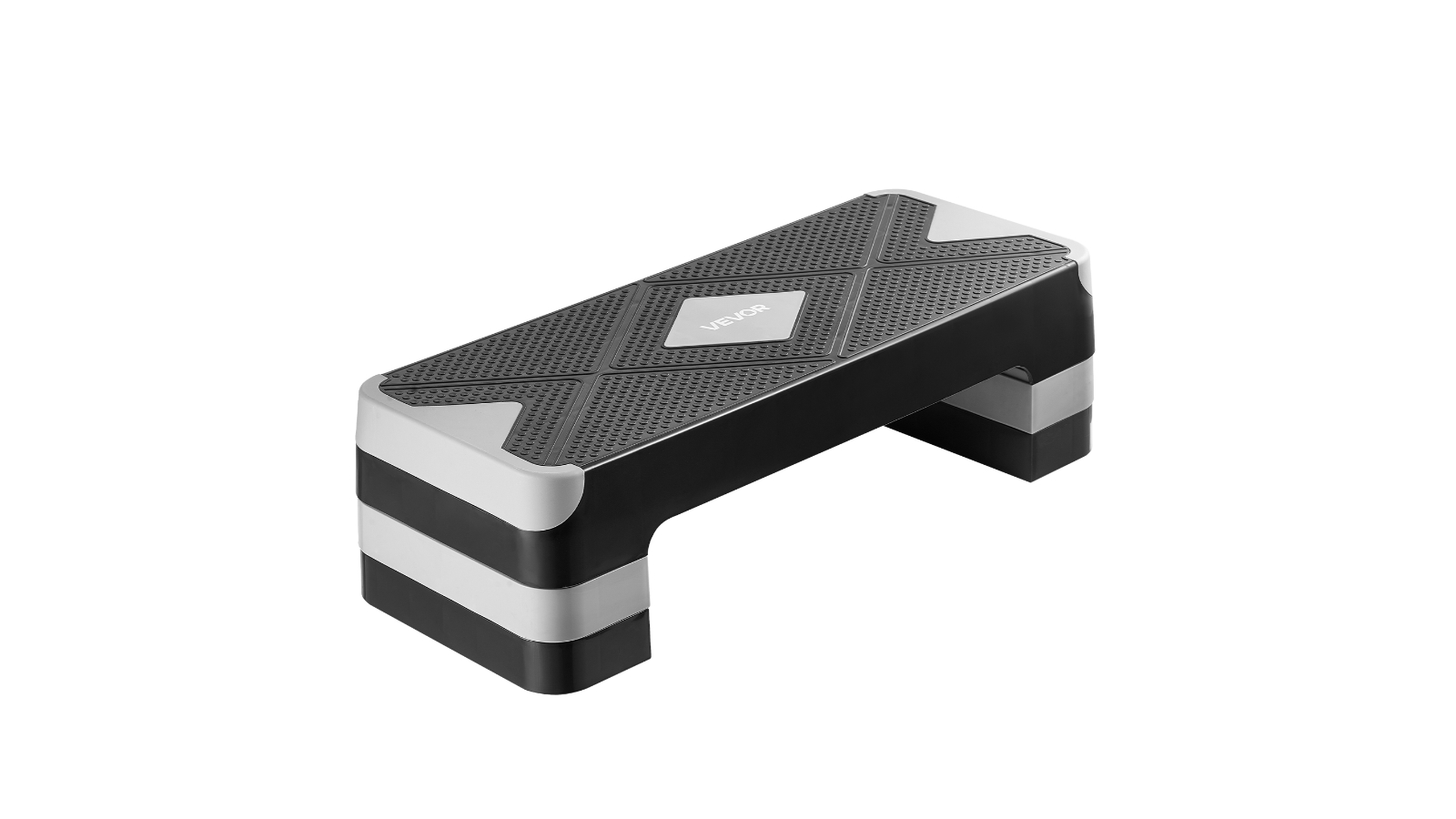 Vevor Aerobic Exercise Step Platform - Gray