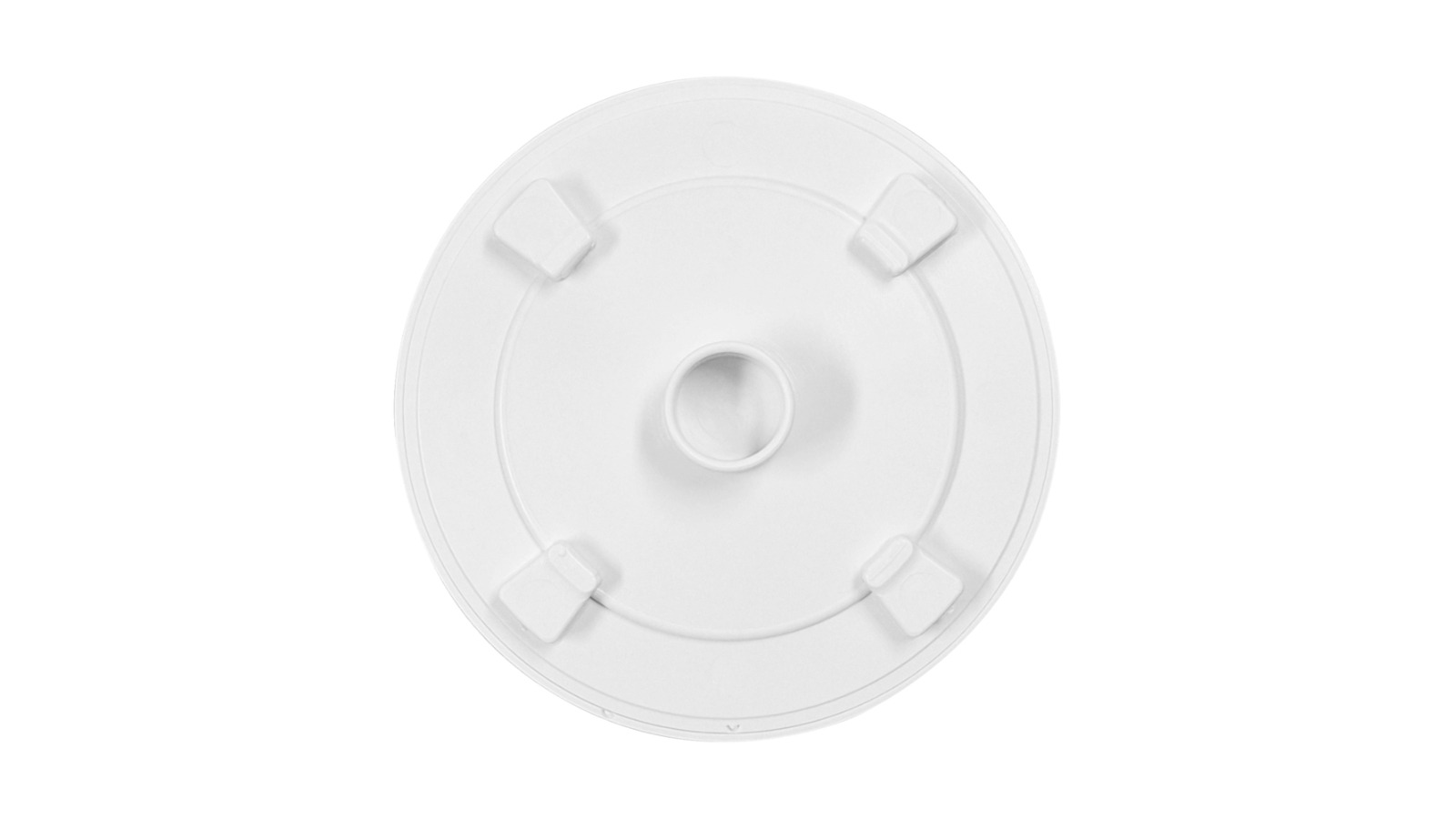 Abey Kitchen Sink Waste Cover - White