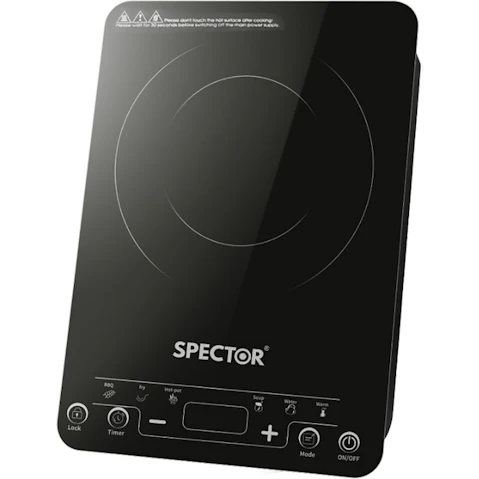 Spector Single Burner Electric Induction Cooktop - Black