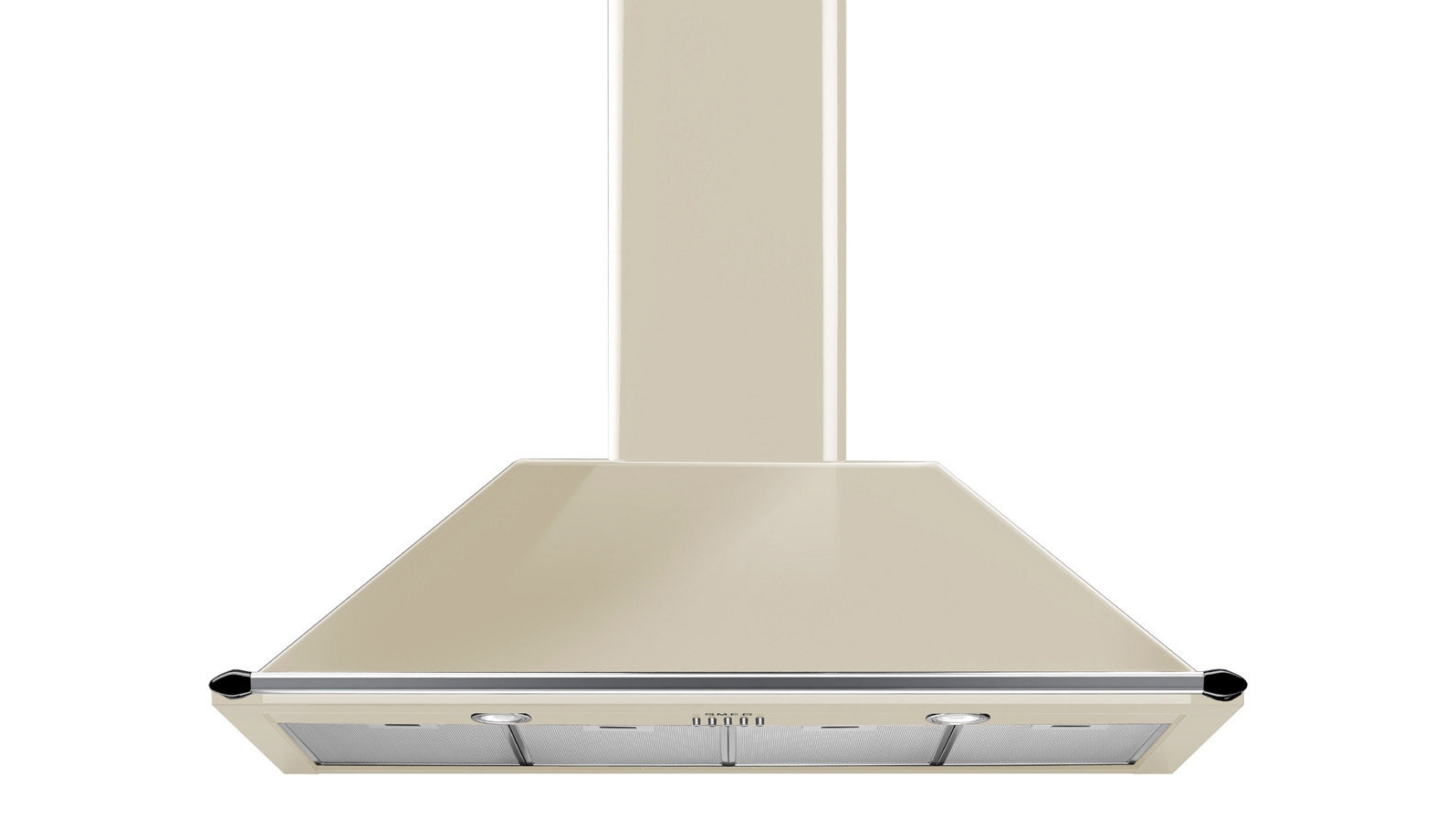 Smeg Victoria 110cm Wallmount Canopy Rangehood - Cream