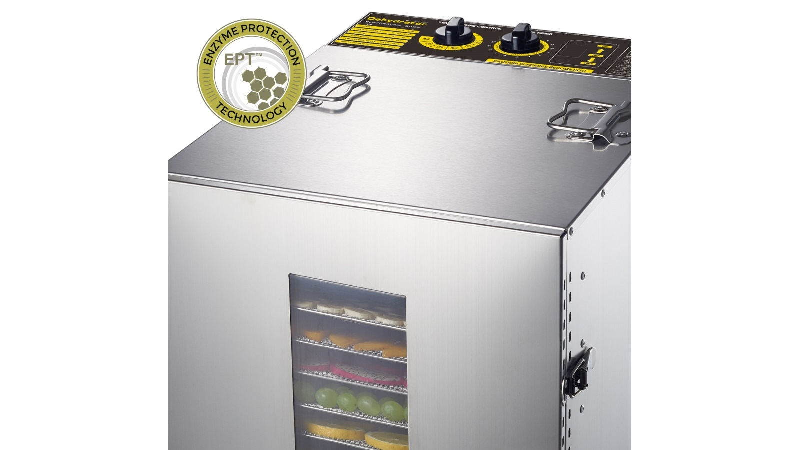 BioChef Premium 16 Tray Stainless Steel Food Dehydrator Harvey Norman