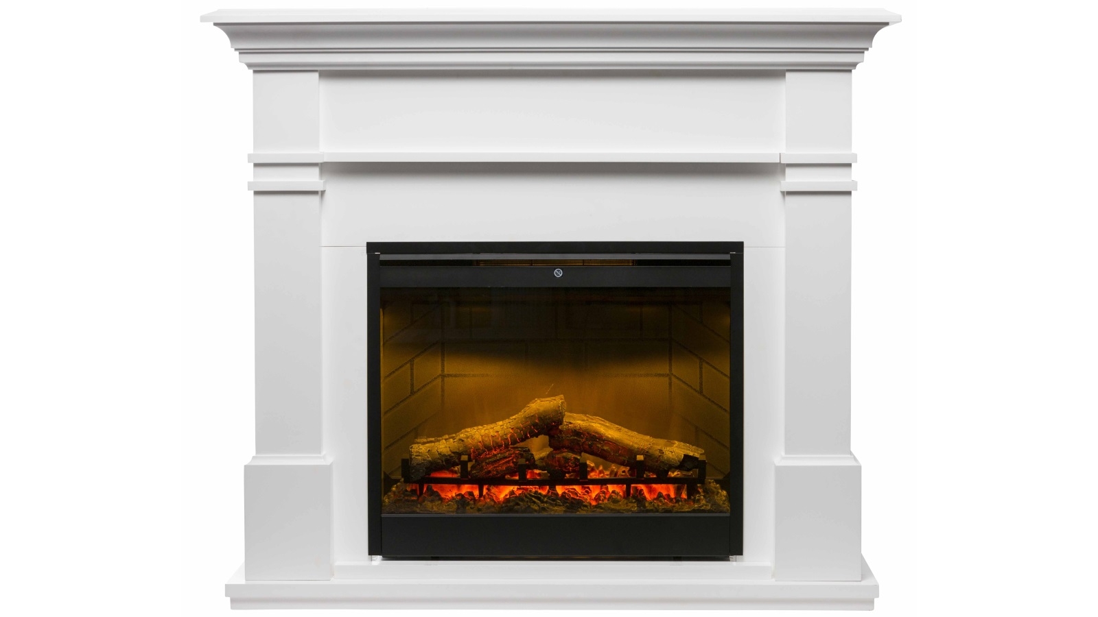 Dimplex Kenton Electraflame White Complete Suite Electric Fireplace