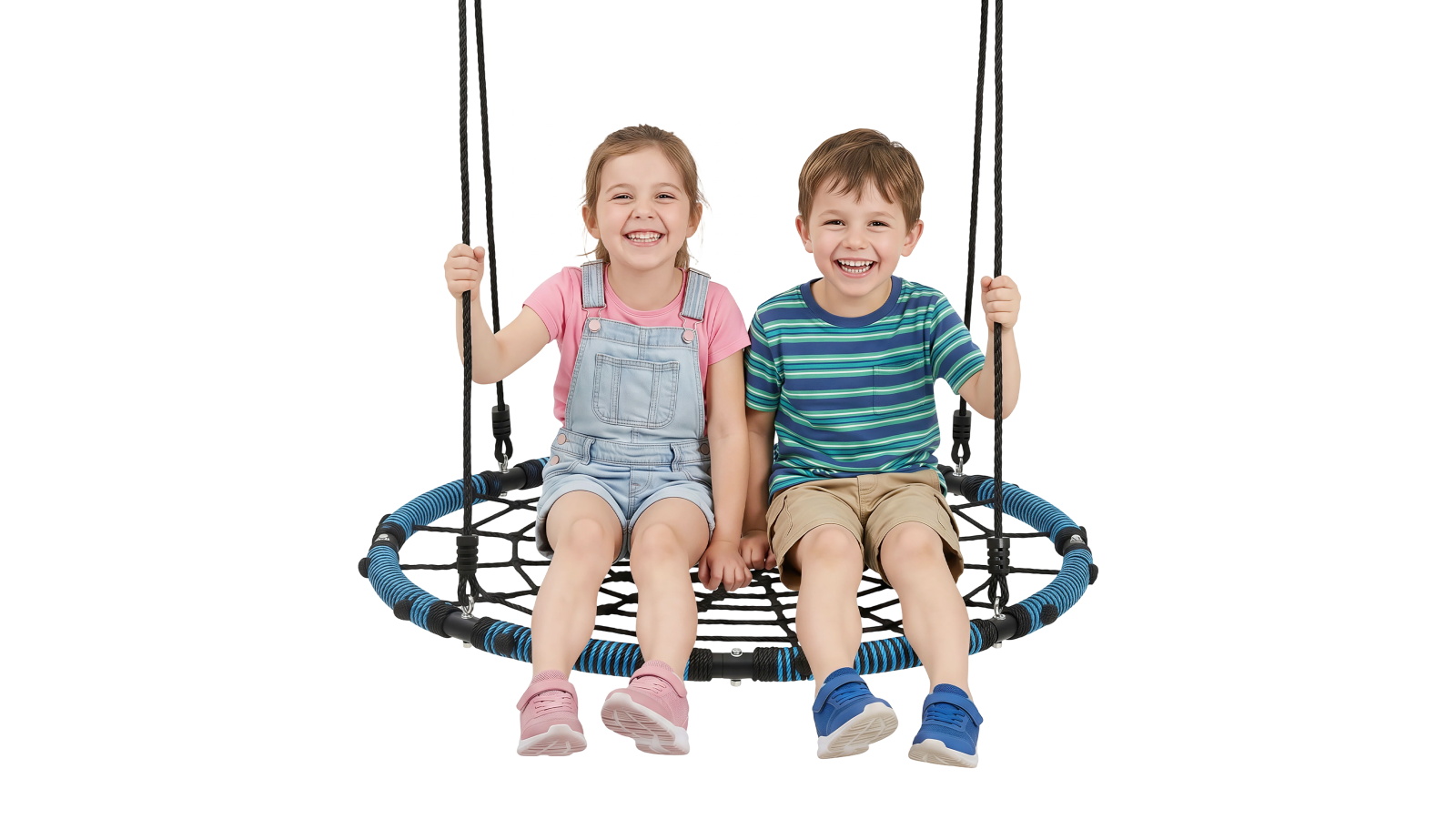 Gardeon 98.5cm Tree Swing Net Hammock for Backyard Porch Outside Playground