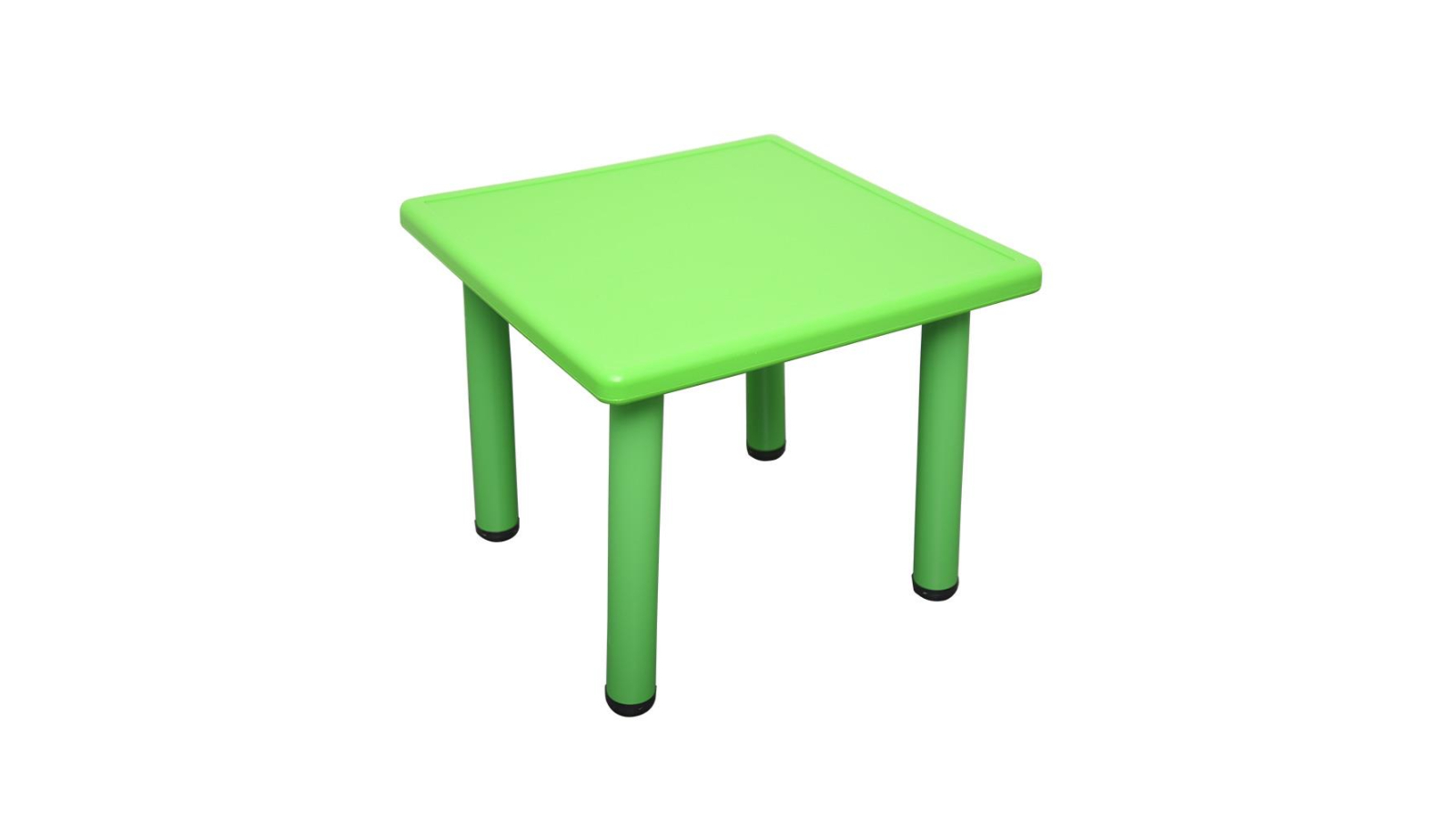 HelloDeal 60 x 60cm Kids Square Playing Study Table - Green