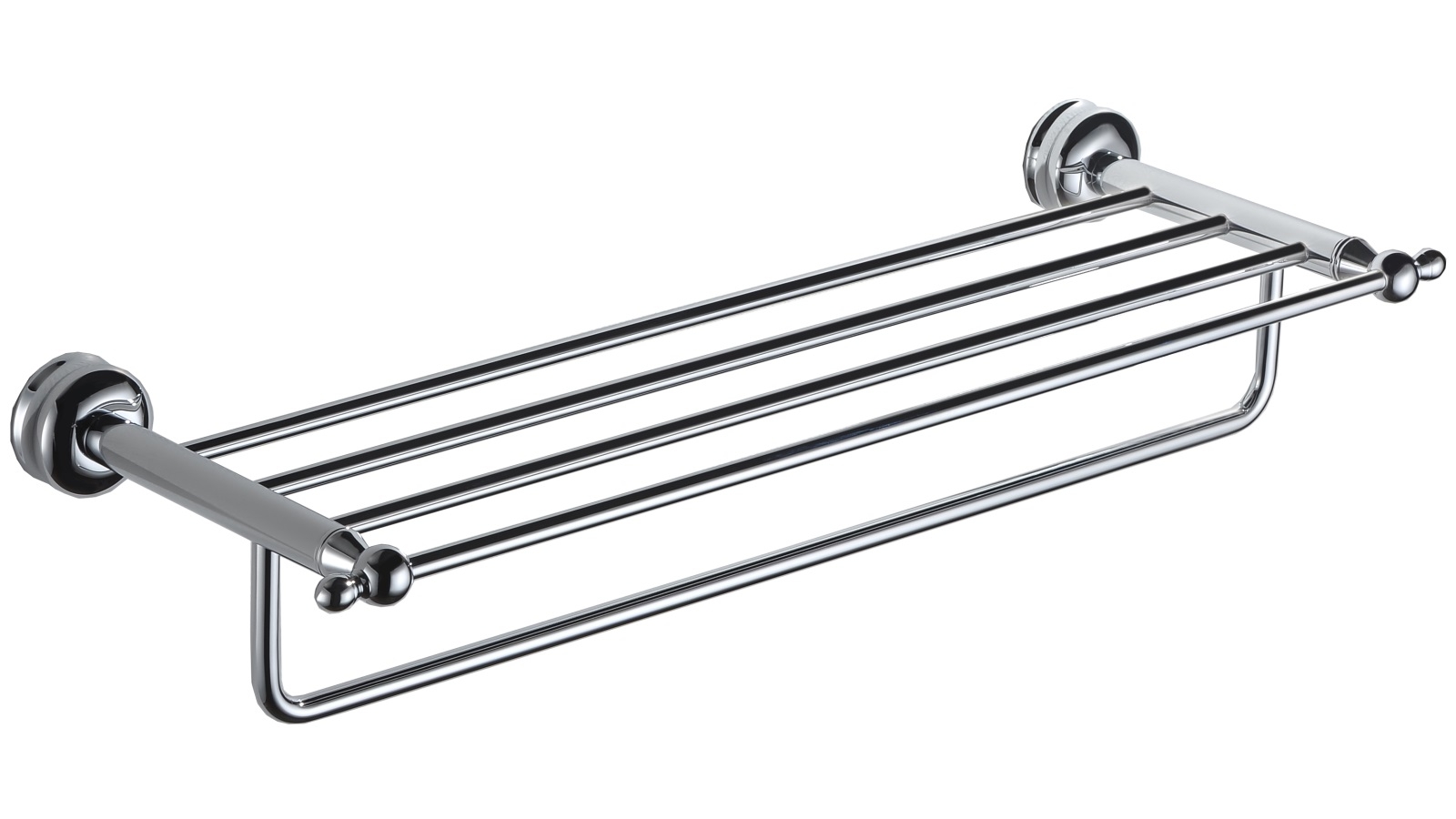 PLD Hampton Towel Shelf - Chrome