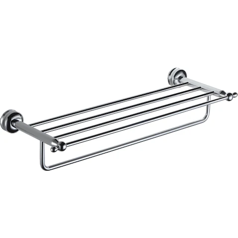 PLD Hampton Towel Shelf - Chrome
