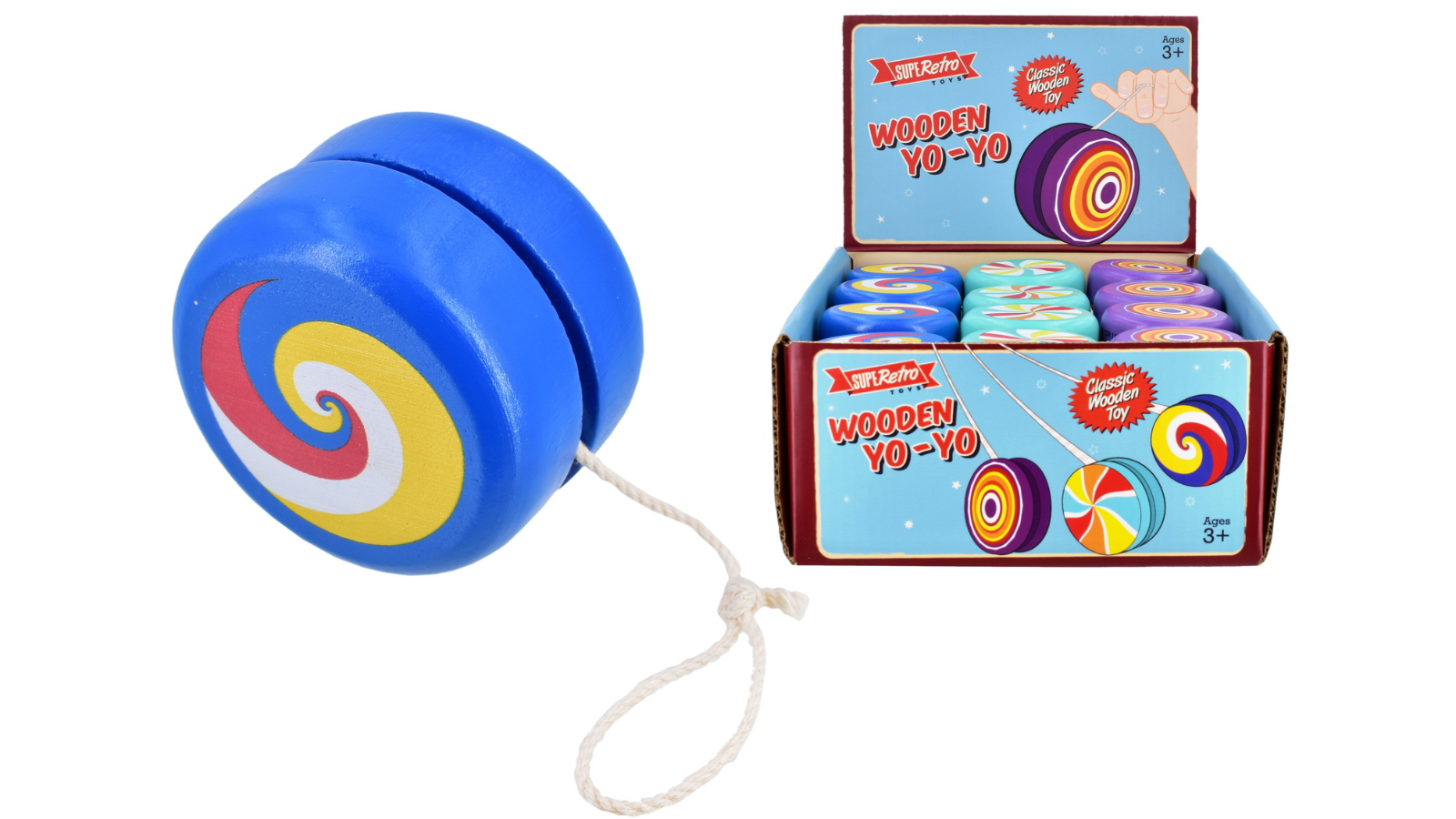 SupeRetro Wooden Yoyo