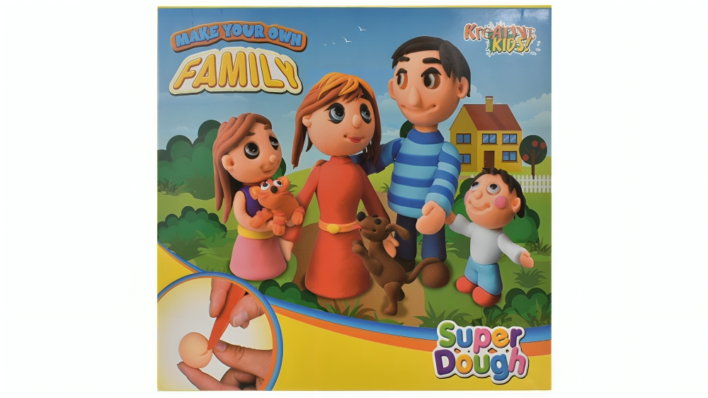 Kreative Kids Make Your Own Super Dough Family Playset