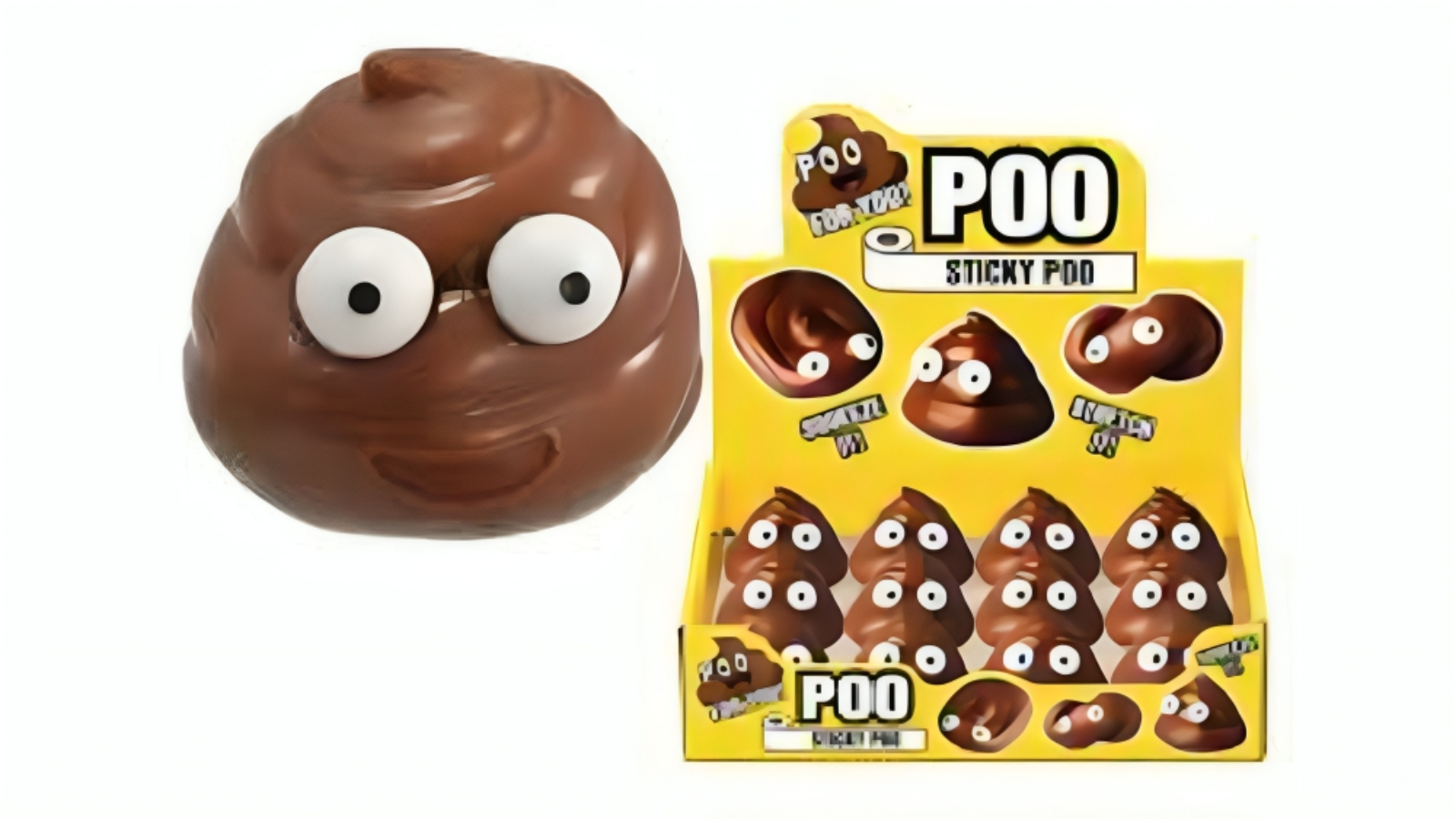 LOL Sticky Brown Poo Toy