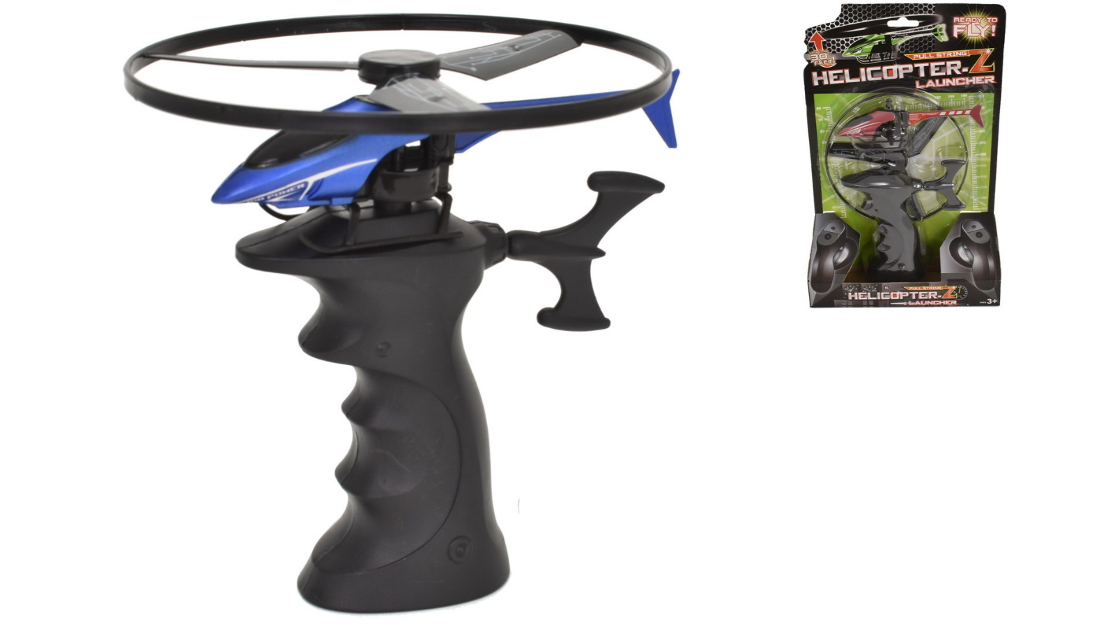 Kandy Toys Pull String Helicopter Launcher Harvey Norman