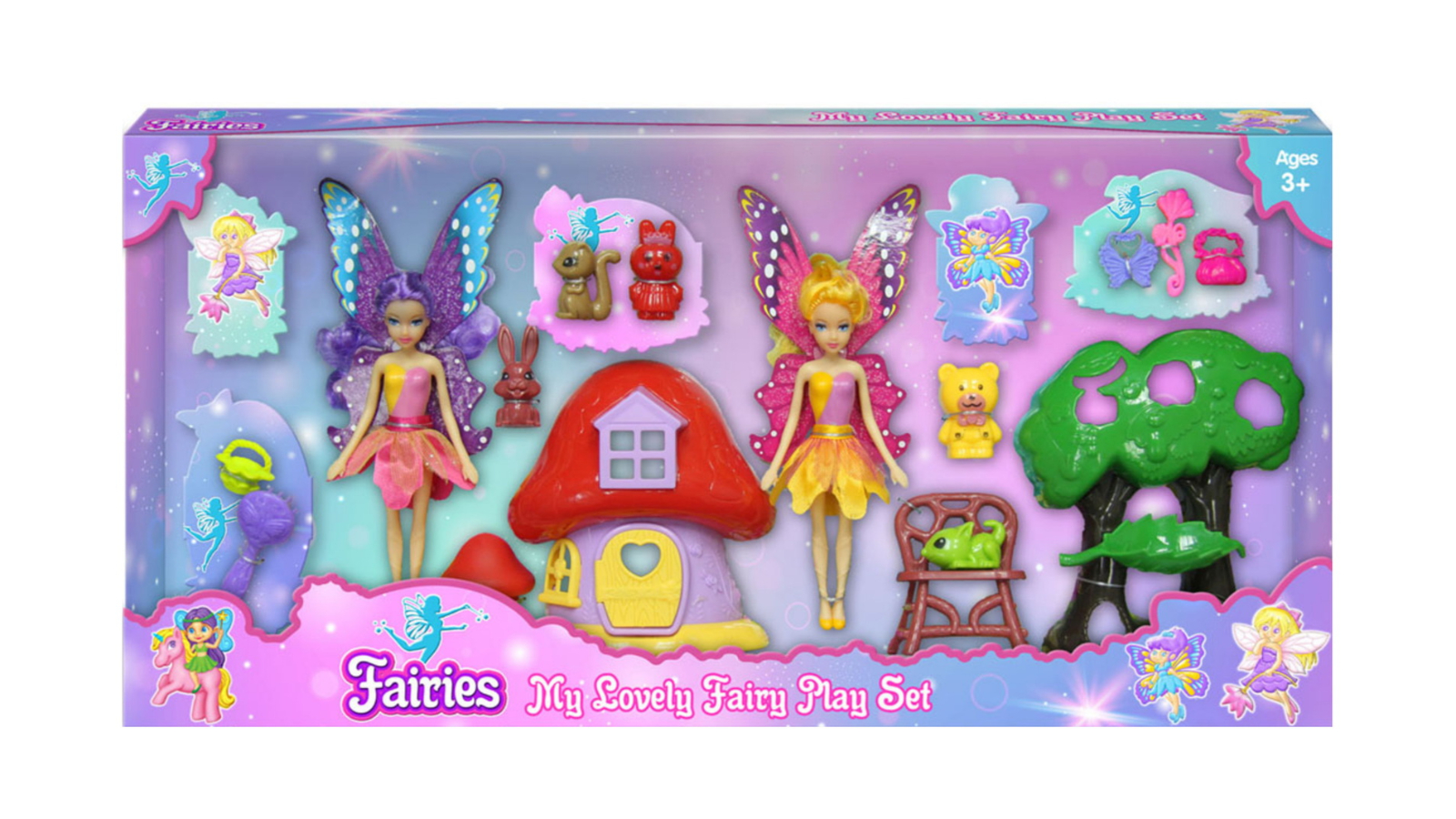 It s Girl Stuff My Lovely Fairy Playset Toy