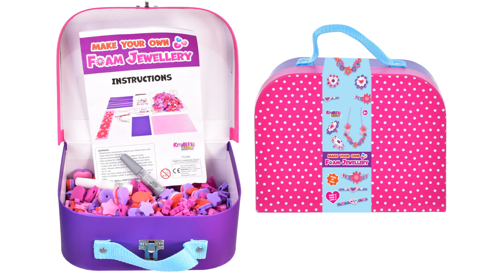 Kreative Kids Make Your Own Foam Jewellery Set