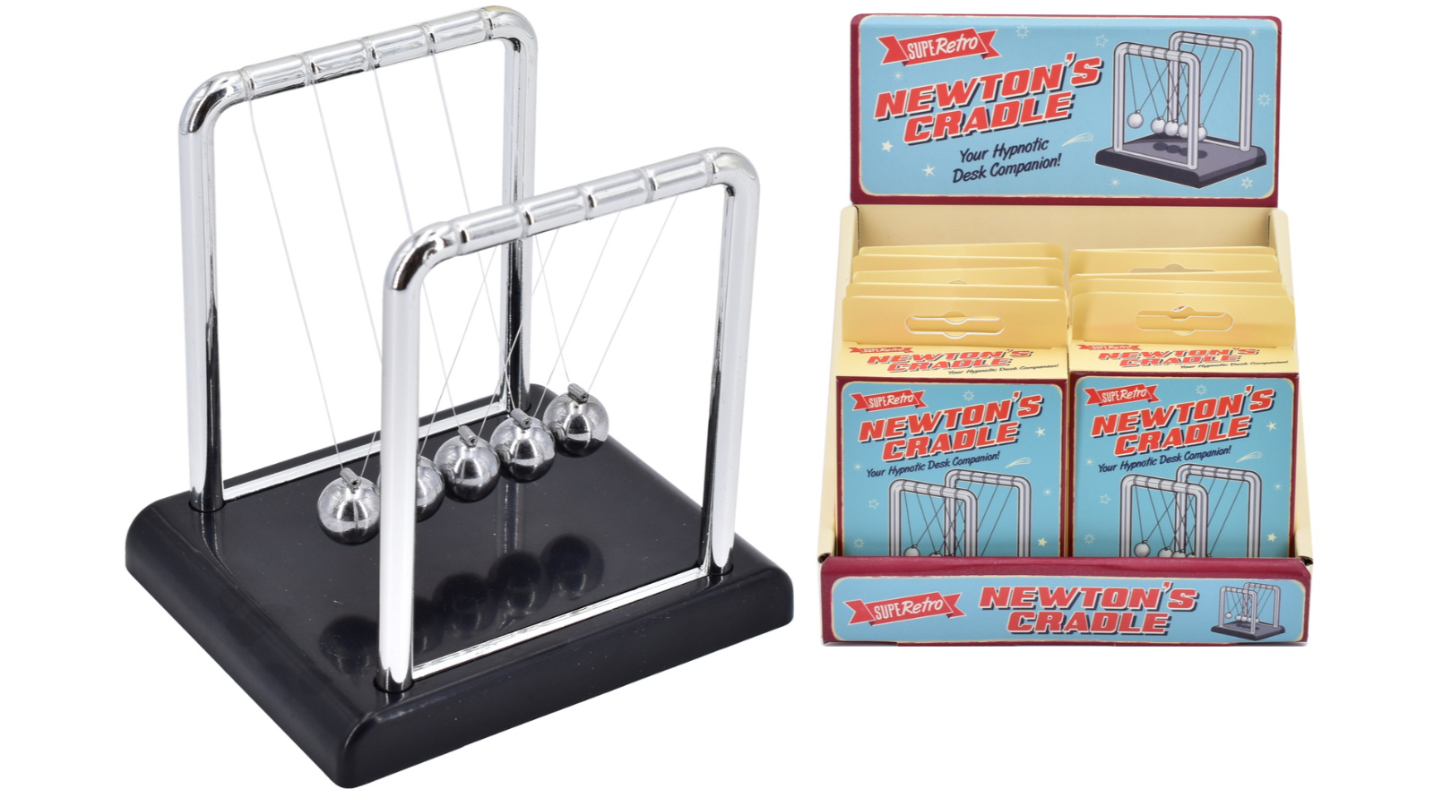 SupeRetro Newton's Cradle