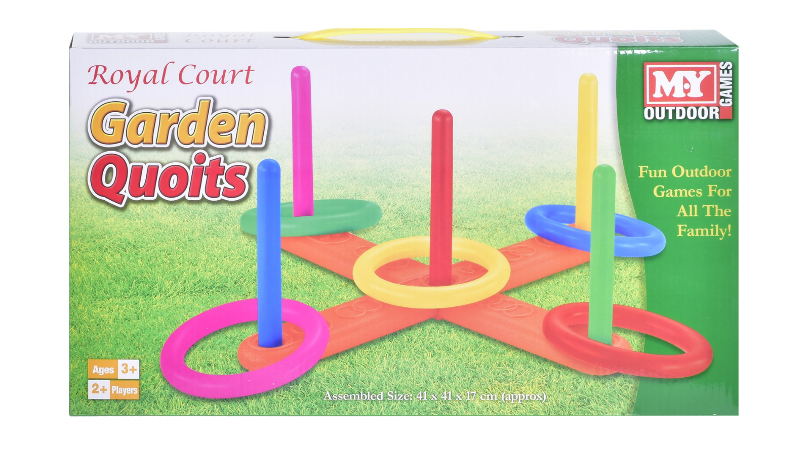 M.Y Plastic Garden Quoits Ring Toss