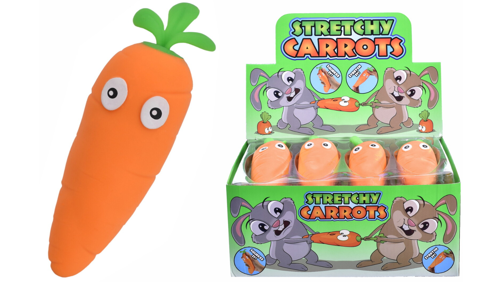 LOL Stretchy Carrot Toy