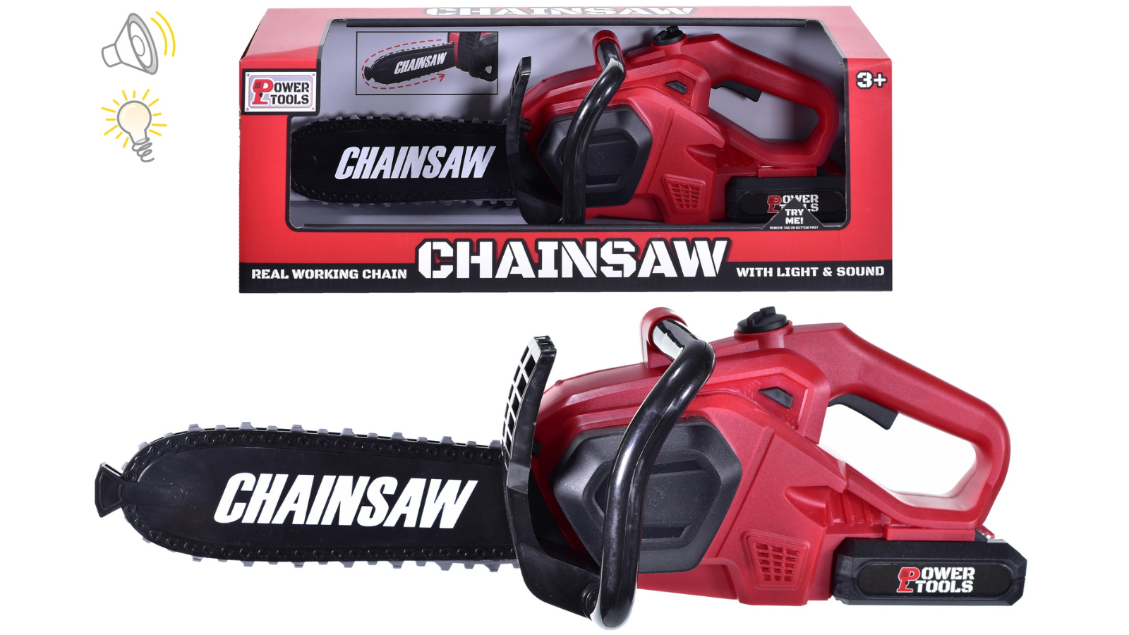 Kandy Toys B/O Chain Saw