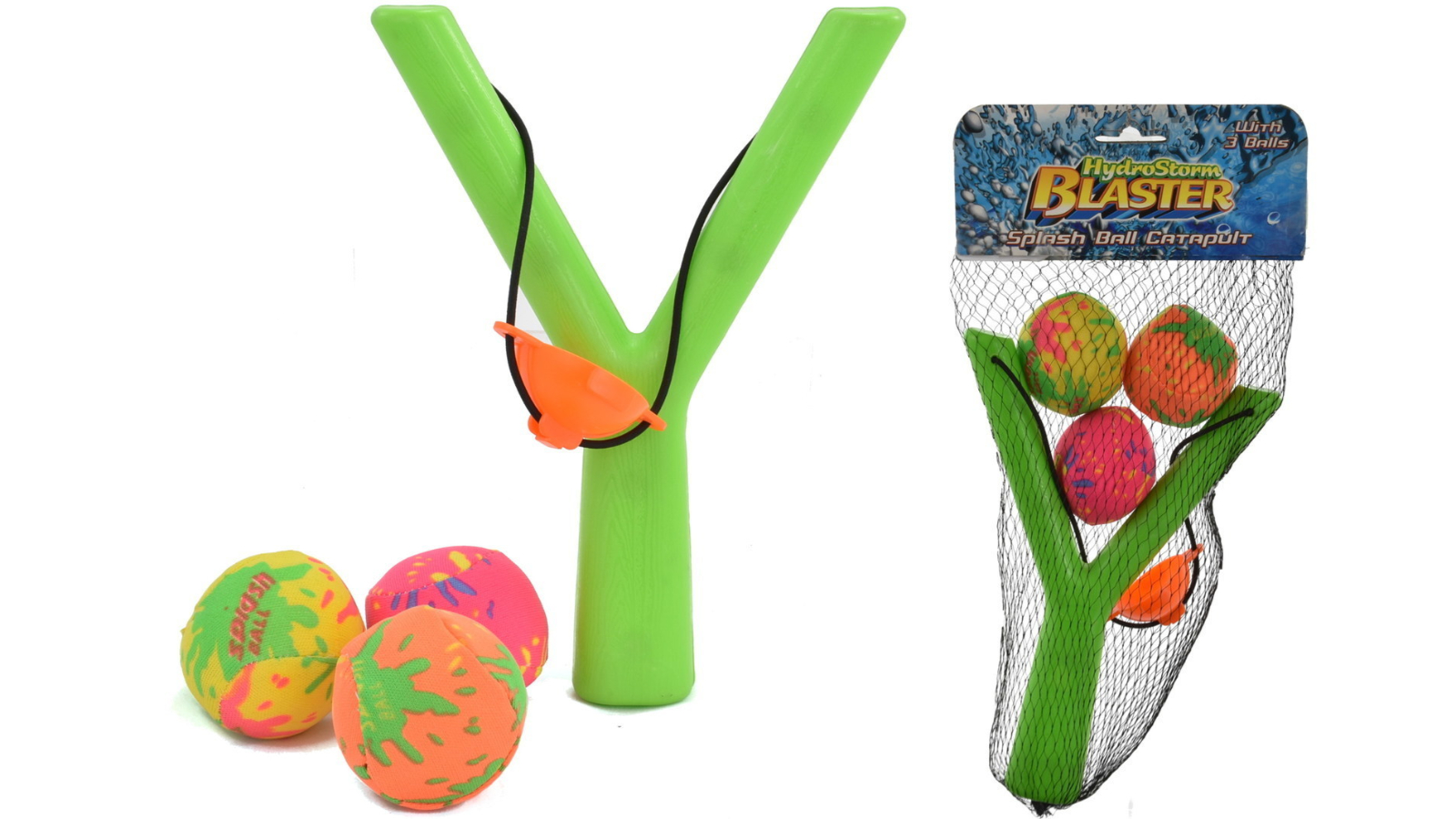 IHart Toys Pack of 5 Splashball Catapult Hydro Blaster