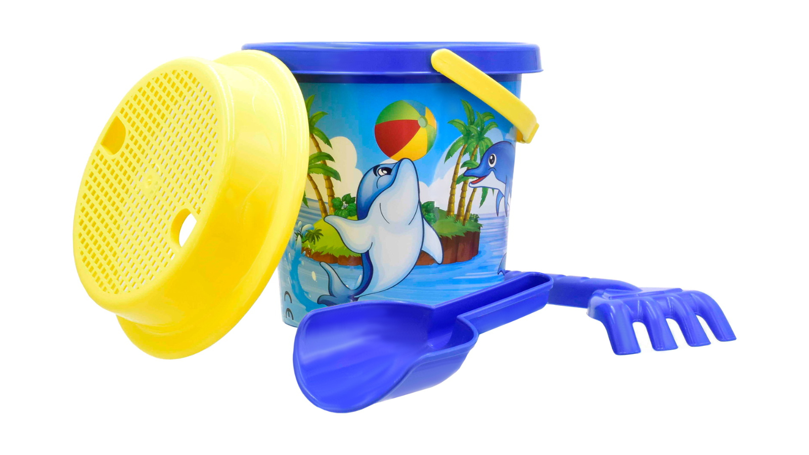 Kandy Toys 17cm Dolphin Mid Size Bucket Set