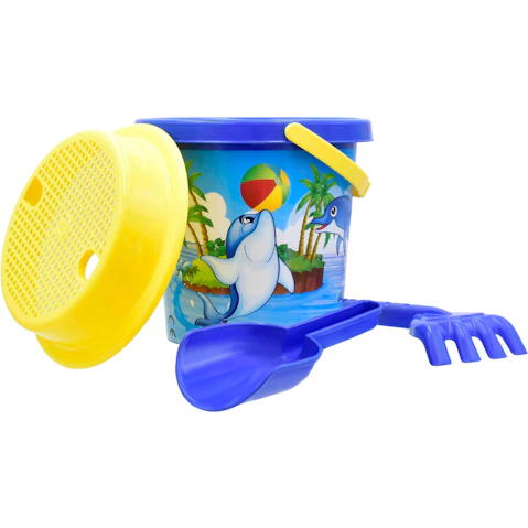Kandy Toys 17cm Dolphin Mid Size Bucket Set