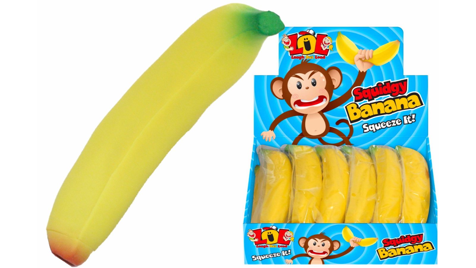 LOL Squidgy Banana Toy