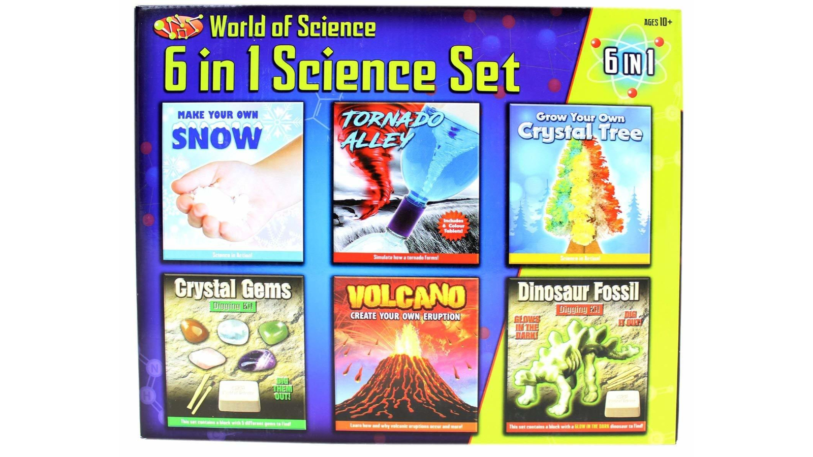 World of Science 6-in-1 Science Play Set