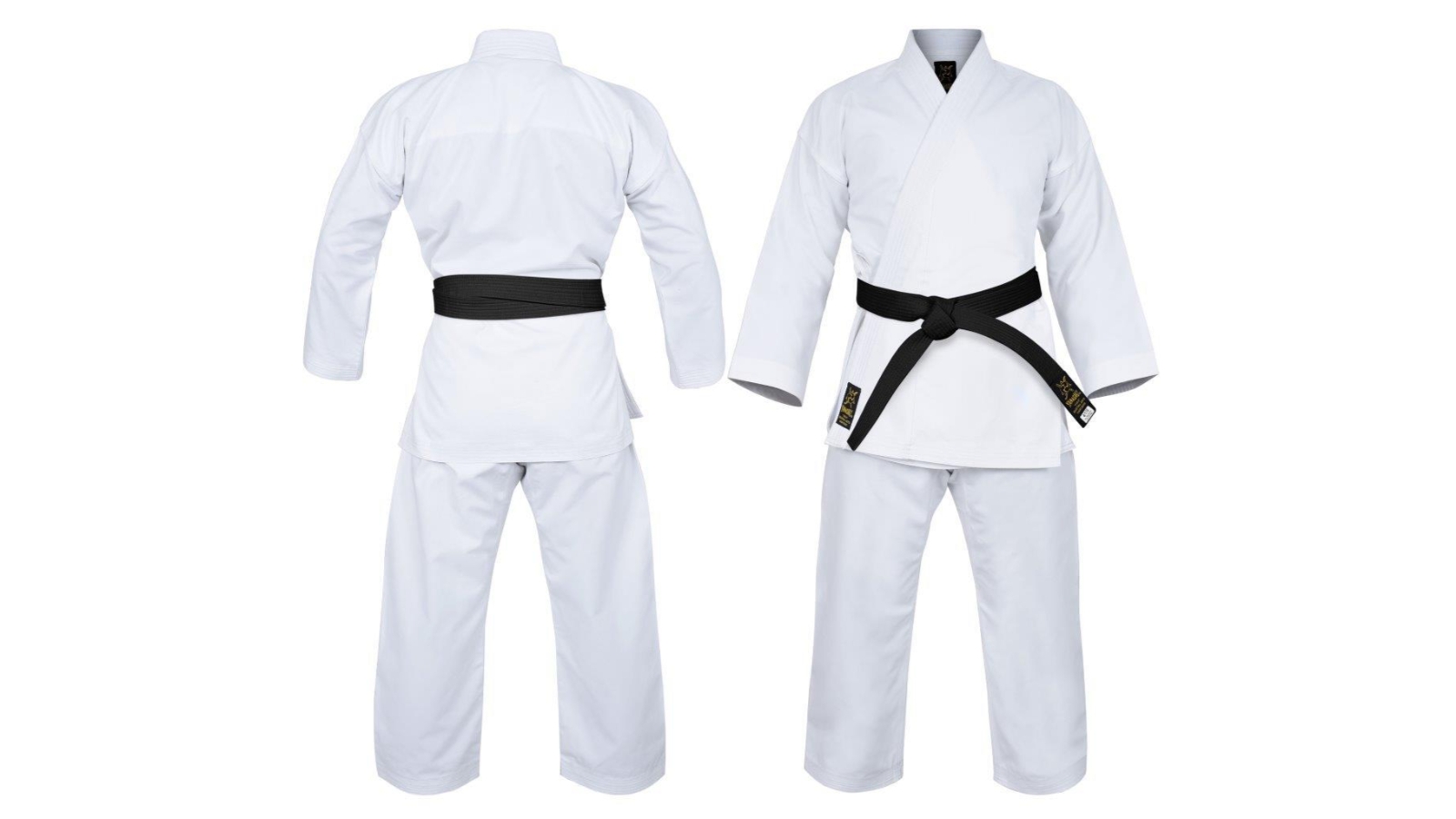 Morgan Sports Yamasaki Gold Deluxe Brushed Canvas Karate Uniform 14oz - 3