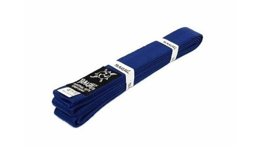 Morgan Sports Blue Yamasaki Deluxe Martial Arts Belt - Size 0