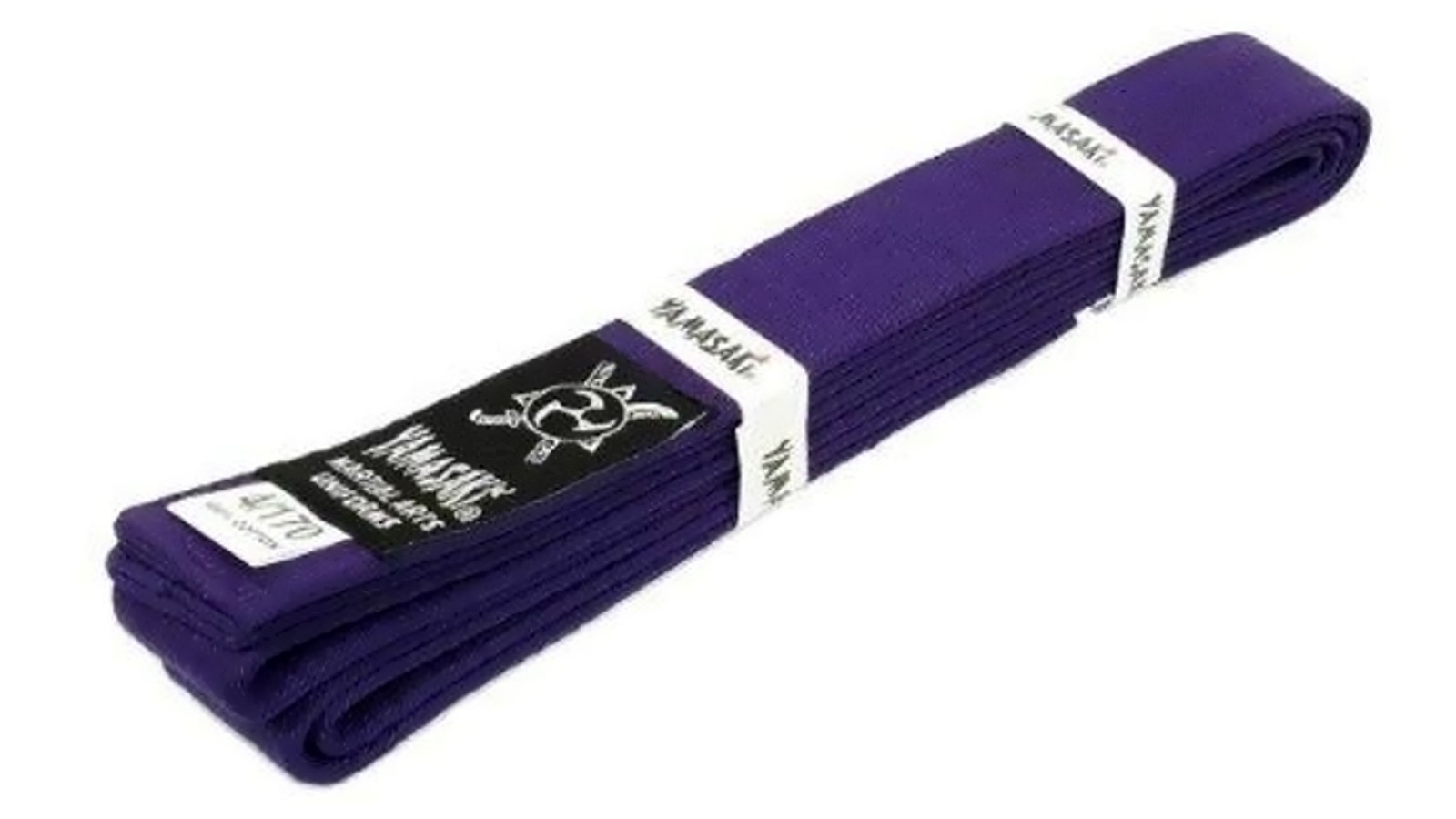 Morgan Sports Purple Deluxe Yamasaki Martial Arts Belt