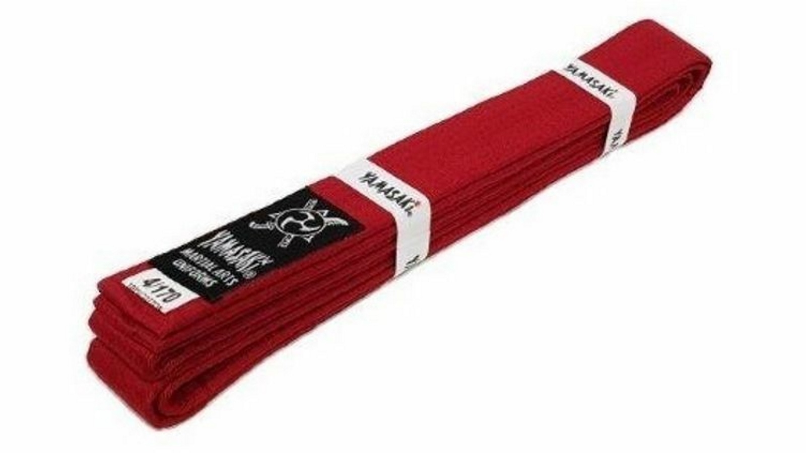 Morgan Sports Red Yamasaki Deluxe Coloured Martial Arts Belts - Size 0