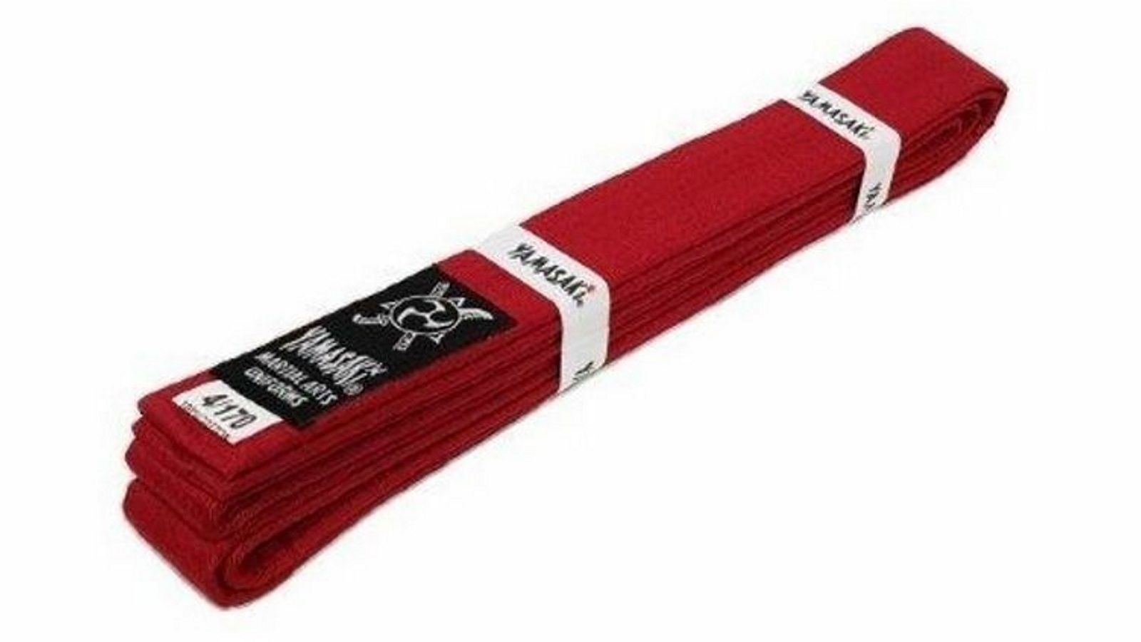 Morgan Sports Red Yamasaki Deluxe Coloured Martial Arts Belts