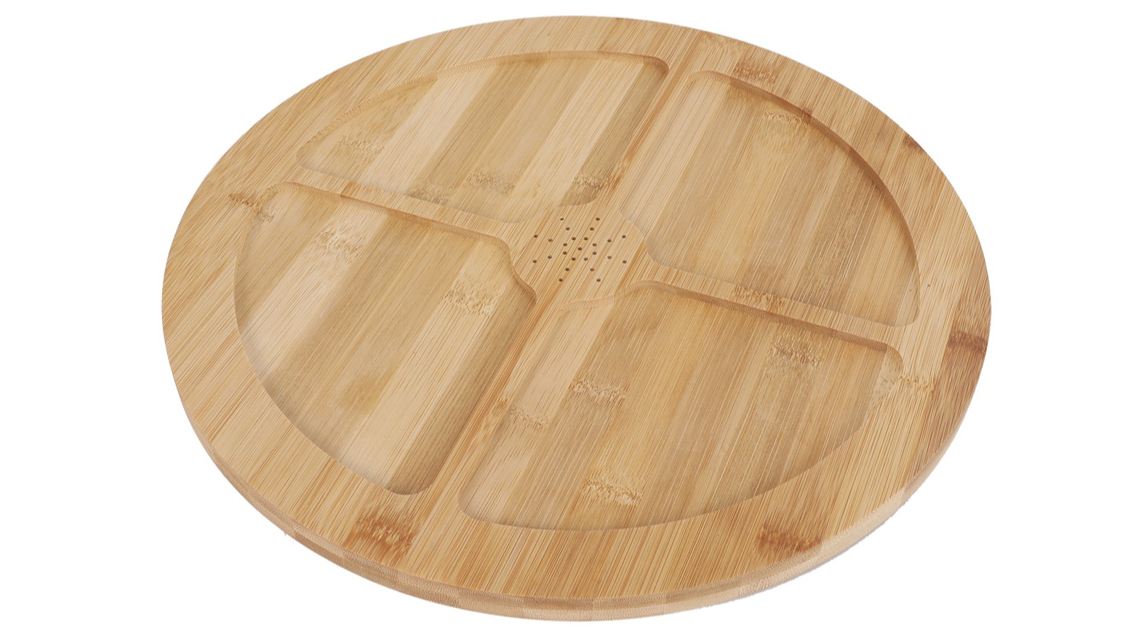 Living Today Bamboo Lazy Susan Turntable
