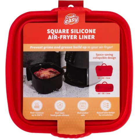 Cook Easy Collapsible Square Air Fryer Liner