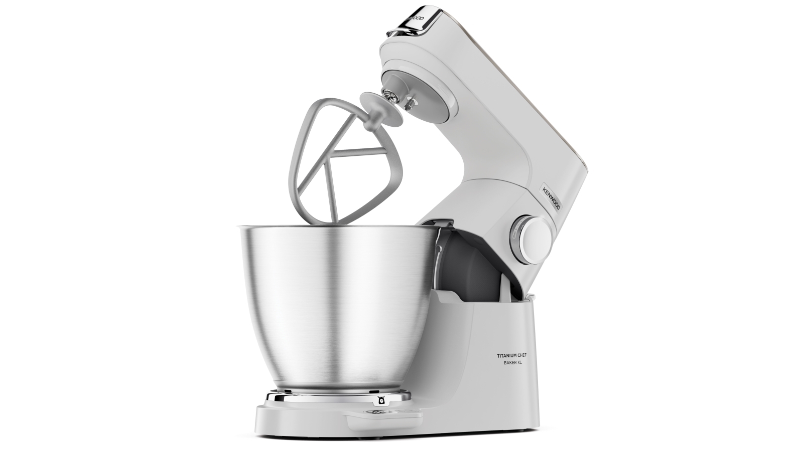 Kenwood Titanium Chef Baker XL Benchtop Mixer - White | Harvey Norman