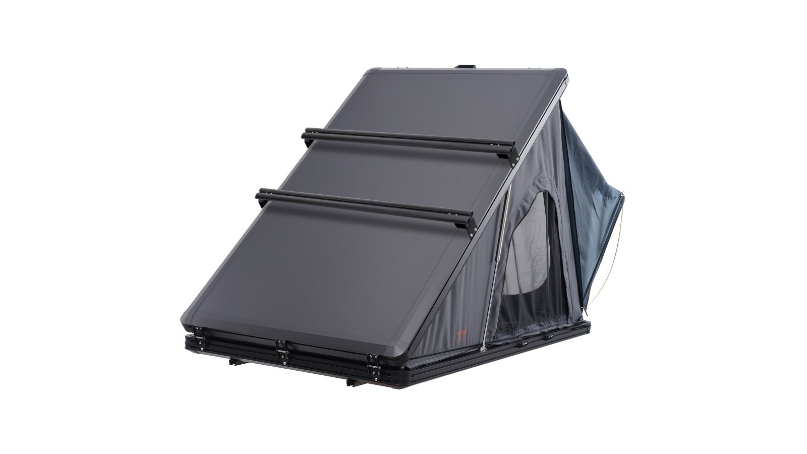 Pretty & Practical Naturnest Rooftop Hard Shell Tent with Telescopic Ladder and Thick Mattress