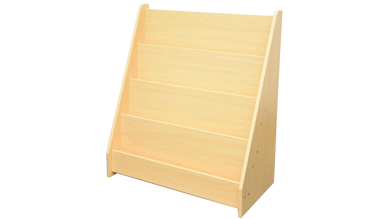 HelloDeal Natural Wood Bookshelf