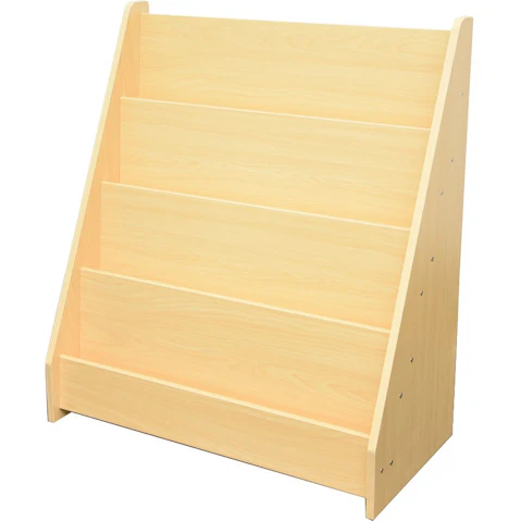 HelloDeal Natural Wood Bookshelf
